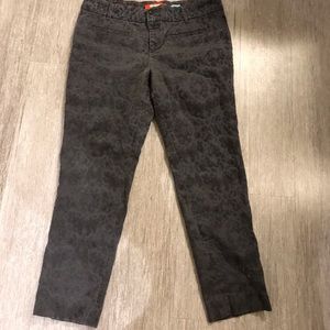 Anthropologie velvet pants